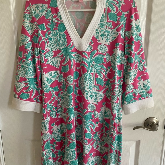 Ladies Lily Pulitzer Cotton Tunic Dress - Picture 7 of 7